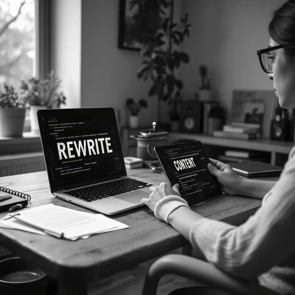 Креативный рерайт с ИИ: как превратить скучный текст в увлекательный рассказ